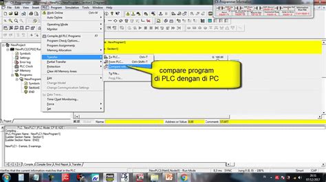 Tutorial Dasar Plc Bagian 2 Step By Step Cx Programmer Plc Omron Youtube