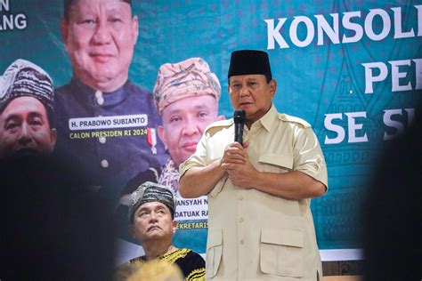 Alasan Prabowo Belum Ambil Cuti Kampanye Pilpres Abadikini