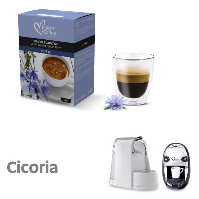 Cialde Capsule Italian Coffee Cicoria Compatibili Macchine Lavazza