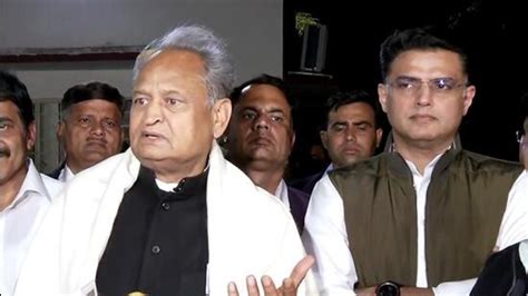 Congress Turns To Rajasthan Ex Minister To Broker Truce Between Gehlot Pilot Hindustan Times