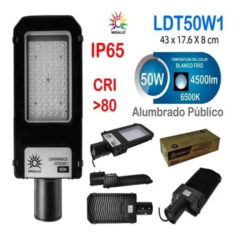 Lampara Alumbrado Public Led W Suburbana Con Fotocelda Env O Gratis