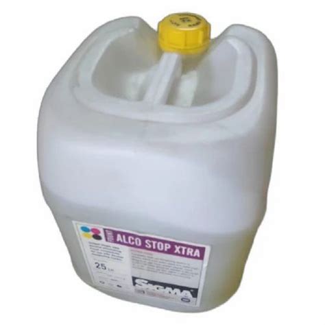 Resin L Sigma Fount Alco Stop Xtra Cleaning Chemical For Printing