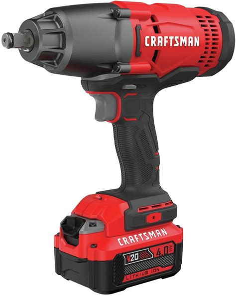 Craftsman V Impact Wrench Cordless Kit Cmcf M Walmart