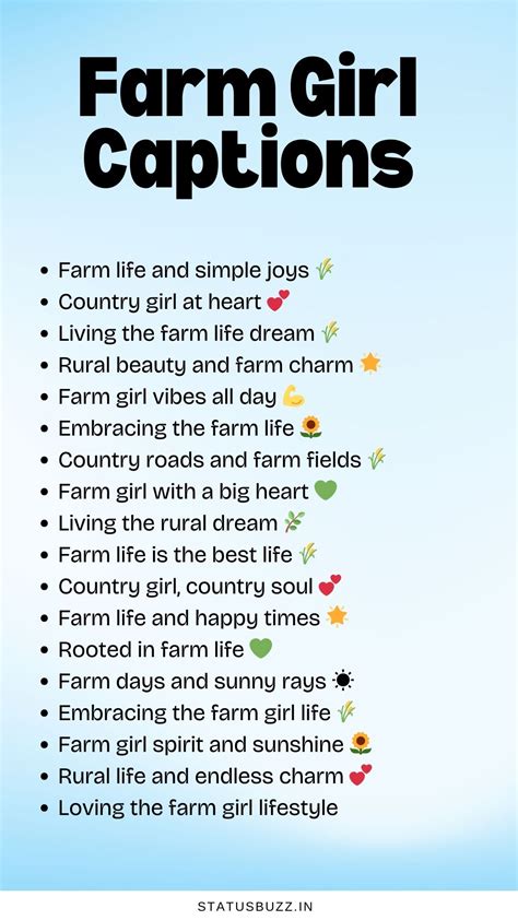 70 Farm Captions To Highlight Your Rural Adventures Statusbuzz