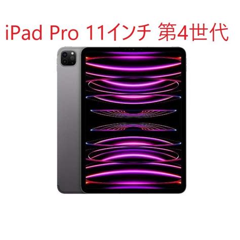 Apple Ipad Pro 11インチ 第4世代 256gb Wi Fiモデル アップル タブレット 本体 2022年秋モデル【新品 未使用