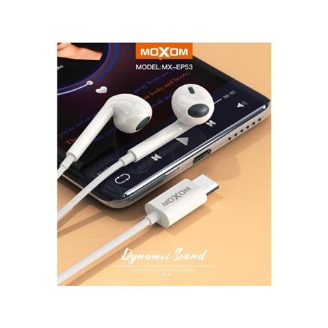 Moxom G3 Type C Wired Earphone