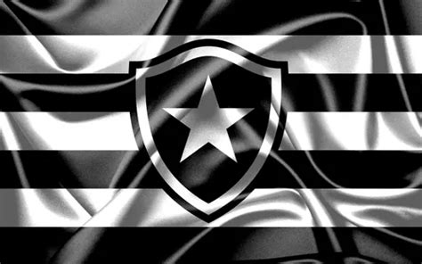 Bandeira Botafogo Oficial X Cm Oxford Escudo Poli Ster