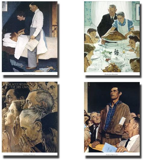 Norman Rockwell Freedom From Fear Meaning