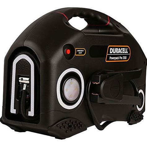 Duracell Dr300pwr Powerpack Jump Starter Compressor And Inverter Pro 1100