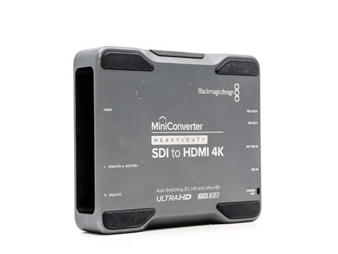 Used Blackmagic Design Mini Converter Heavy Duty SDI To HDMI 4K MPB