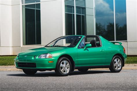 Honda Del Sol In Samba Green Pearl The Official Car Of R