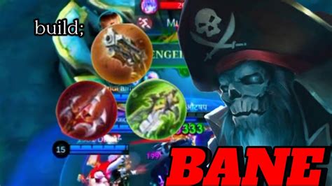 2 KILLS HERO BANE BEST BUILD AND EMBLEM GEMPLAY FULL ATK YouTube