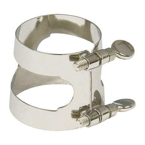 Leblanc 2203 Bass Clarinet Ligature Nickel Plated Reverb