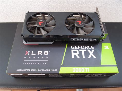 Pny Geforce Rtx 3060 Ti 8gb Xlr8 Gaming Revel Epic X Rgb Dual Fan Edition Lhr