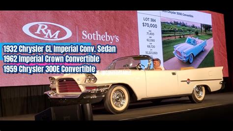 Rm Sotheby S Hershey Chrysler Cl Imperial Imperial Crown