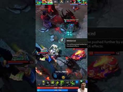 Crazy Knockback Amplification In Dota 2 Dota2 Dota2short Shotrs