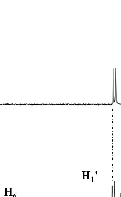 Fig S1 1 H NMR A And 1D T ROESY Spectra Of 4a In CDCl 3 Solution