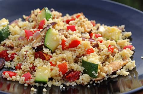 Summer Vegetable Couscous Salad {a Meatless Monday Recipe