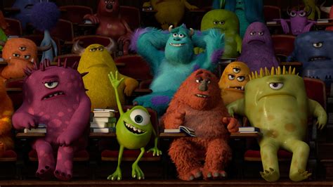 Download James P Sullivan Mike Wazowski Movie Monsters University Hd Wallpaper