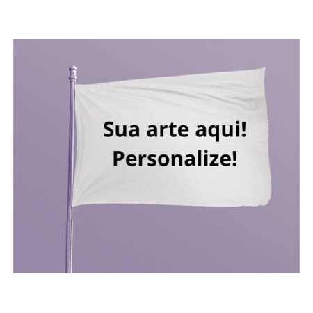 Bandeira Personalizada Estampada Dupla Face Tamanho Oficial 0 90x1 28m