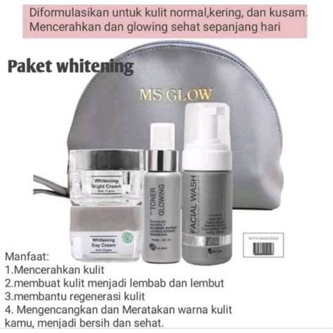 Jual Paket Whitening Ms Glow Original Paket Wajah Whitening Ms Glow