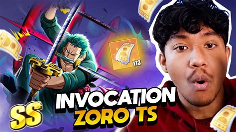 INVOCATION ZORO TIMESKIP MEILLEUR QUE SHANKS One Piece Fighting