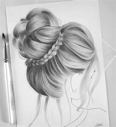 Top 70+ pencil sketch hair best - seven.edu.vn