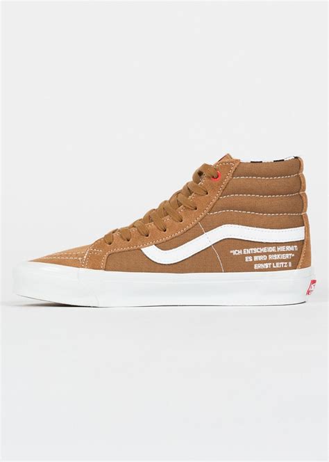 Vans Vault X Leica X Ray Barbee Vn A Bvb P Og Sk Hi Lx Light Brown