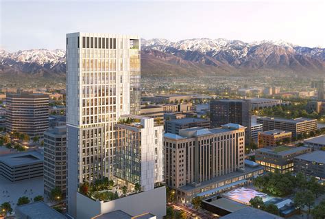 Utah's new tallest building reaches full height - TownLift, Park City News