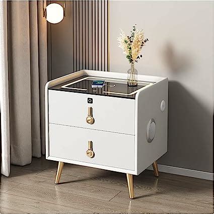 Bed Side Table Night Stand Smart Bedside Table Wood Simple Modern