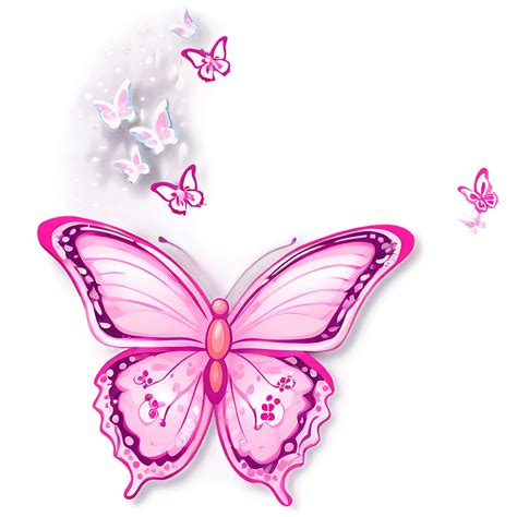 Download Pink Butterfly For Invitation Card Png 05232024 | Wallpapers.com