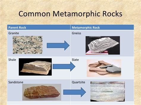 Sedimentary Igneous And Metamorphic Rocks