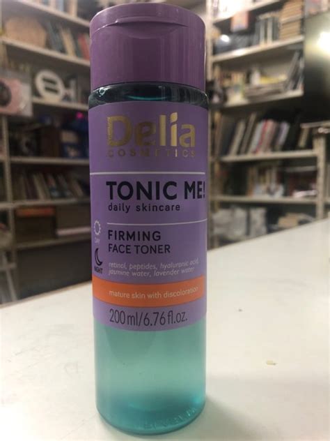 Delia Cosmetics Tonic Me Lotion Tonique Visage Effet Raffermissant