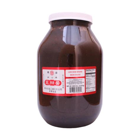 Lian How Bean Sauce Non Spicy 41gal Sun Food Warehouse