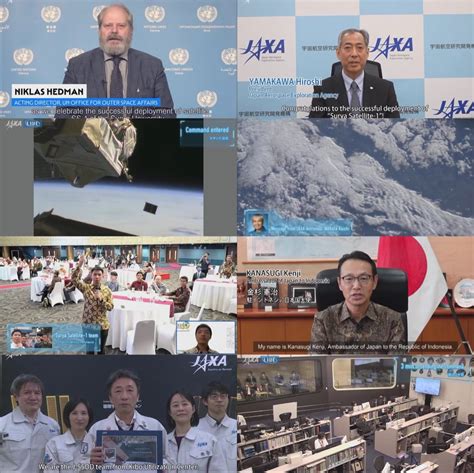 Jaxa Japan Aerospace Exploration Agency On Twitter Rt Unoosa Today