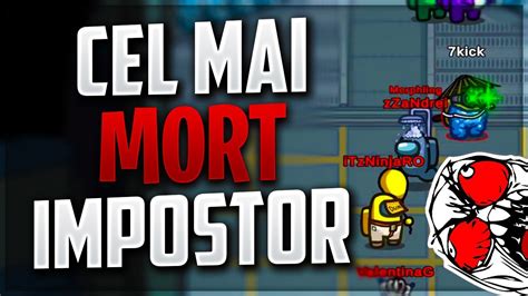 Cel Mai Mort Jucator Pe Among Us Modat Youtube