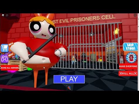 New Powerpuff Girls Barry S Prison Run Obby Full Gameplay Roblox