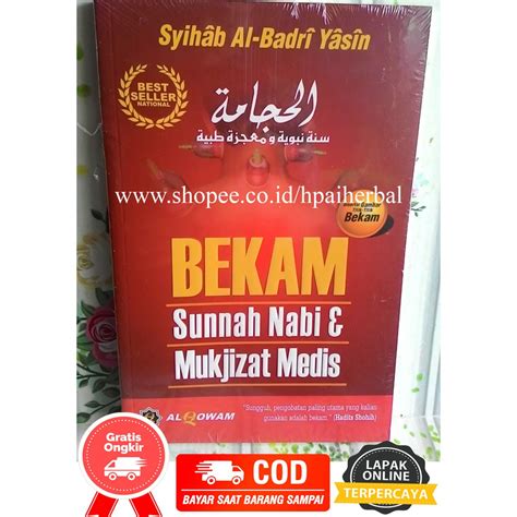 jual buku bekam sunnah nabi  mukjizat medis indonesiashopee indonesia