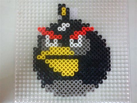 Angry Birds Hama Perler Beads Fuse Bead Patterns Perler Bead Patterns Beading Patterns