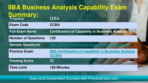 Ppt Pdf Iiba Certification Of Capability In Business Analysis Ccba