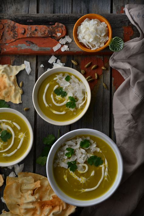 Sweet Gula Sopa De Batata Doce Assada Coco E Cardamomo