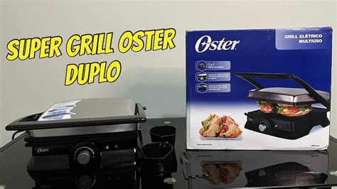 Grill Oster Em Top Youtube