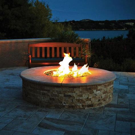 Warming Trends FC60 Ready-to-Finish Round Fire Pit Kit, 60" - Fireplace ...