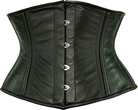 Orchard Corset Cs 411 Womens Leather Underbust Original Steel Boned