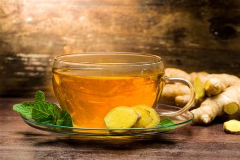 Ginger Tea Healthier Steps