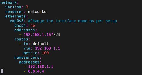 How To Configure Static Ip Address In Linux And Unix