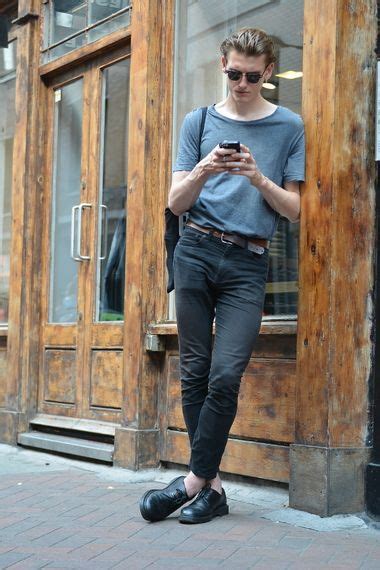 London Mens Fashion Edgy Mens Street Style Dr Martens Men Outfit