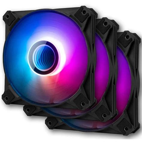 Darkflash Infinity Pwm Argb Fan Mm Cooling Fan Pack