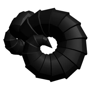 Dark Ram Horns Roblox