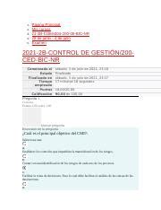 Examen Gestion De Control Mio Corregido Docx P Gina